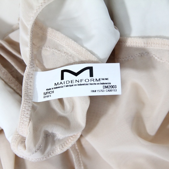 Maidenform Shapewear NEW One Piece Women Bodysuit small Firm control - Picture 7 of 7
